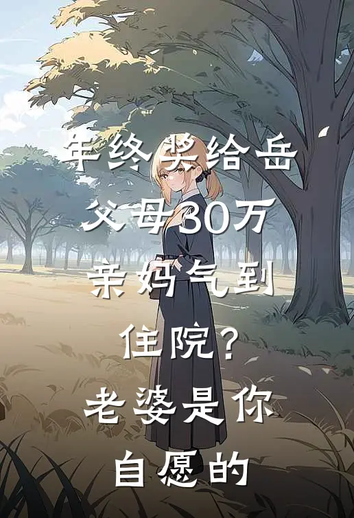 年终奖给岳父母30万，亲妈气到住院？老婆：是你自愿的吴玉梅方敏热门完结小说_最新章节列表年终奖给岳父母30万，亲妈气到住院？老婆：是你自愿的(吴玉梅方敏)