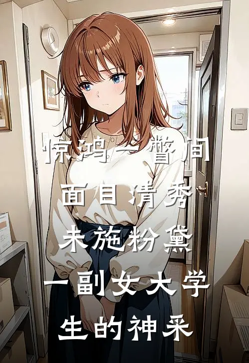 惊鸿一瞥间,面目清秀,未施粉黛,一副女大学生的神采