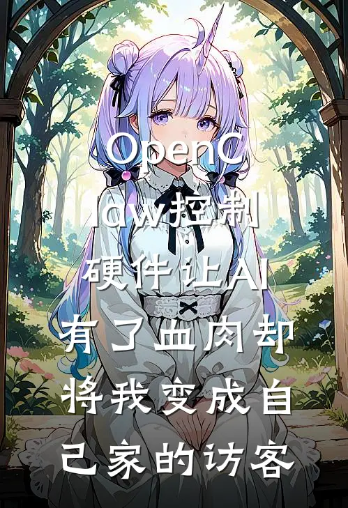 OpenClaw控制硬件让AI有了血肉却将我变成自己家的访客(陈默林晓)热门小说推荐_免费小说在线看OpenClaw控制硬件让AI有了血肉却将我变成自己家的访客陈默林晓