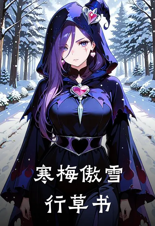 寒梅傲雪行草书